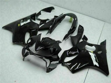 Preisgünstige Honda CBR600 F4i Motorrad Verkleidung 2004-2007 - Glanzendes Schwarz
