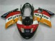 Preisgünstige Honda CBR1100XX Blackbird Motorrad Verkleidung 1996-2007 - Orange Weiss Rot Glanzendes Schwarz Repsol