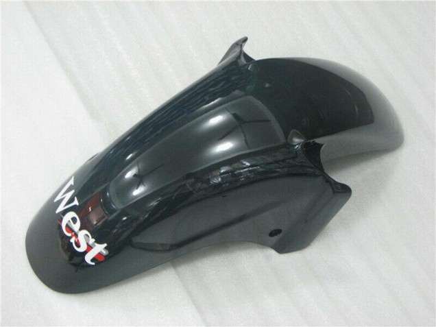 Preisgünstige Honda CBR1100XX Blackbird Motorrad Verkleidung 1996-2007 - Glanzendes Schwarz Weiss West