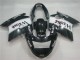 Preisgünstige Honda CBR1100XX Blackbird Motorrad Verkleidung 1996-2007 - Glanzendes Schwarz Weiss West