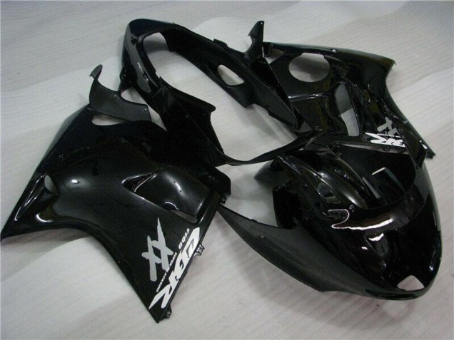 Preisgünstige Honda CBR1100XX Blackbird Motorrad Verkleidung Kit 1996-2007 - Glanzendes Schwarz