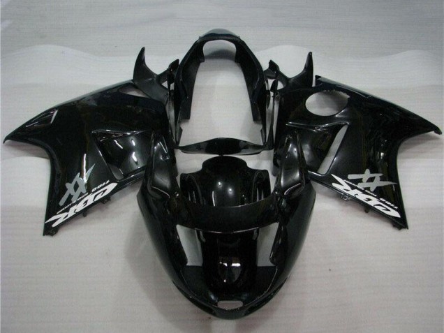 Preisgünstige Honda CBR1100XX Blackbird Motorrad Verkleidung Kit 1996-2007 - Glanzendes Schwarz