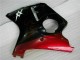 Preisgünstige Honda CBR1100XX Blackbird Motorrad Verkleidung 1996-2007 - Glanzendes Schwarz Rot Flamme