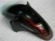 Preisgünstige Honda CBR1100XX Blackbird Motorrad Verkleidung 1996-2007 - Glanzendes Schwarz Rot Flamme