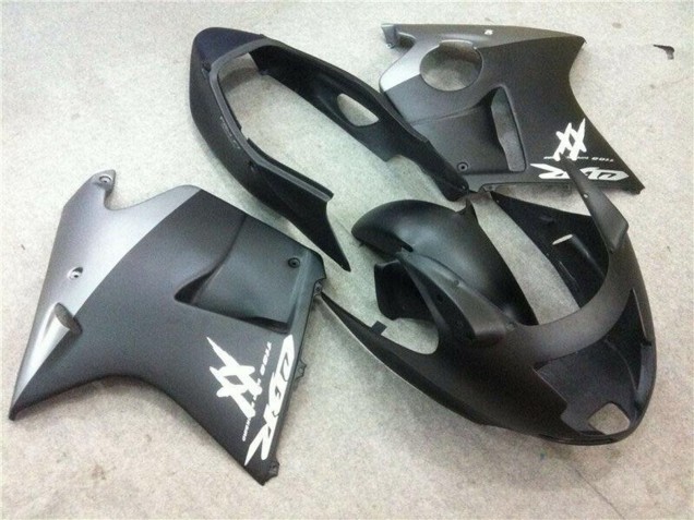 Preisgünstige Honda CBR1100XX Blackbird Motorrad Verkleidung 1996-2007 - Matt Schwarz Silber