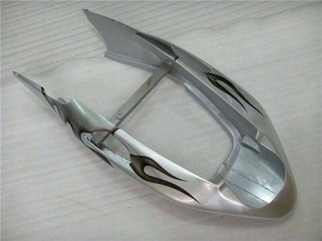 Preisgünstige Honda CBR1100XX Blackbird Motorrad Verkleidung 1996-2007 - Silber Schwarz Flamme