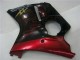 Preisgünstige Honda CBR1100XX Blackbird Abs Motorrad Verkleidungen 1996-2007 - Glanzendes Schwarz Rot Flamme