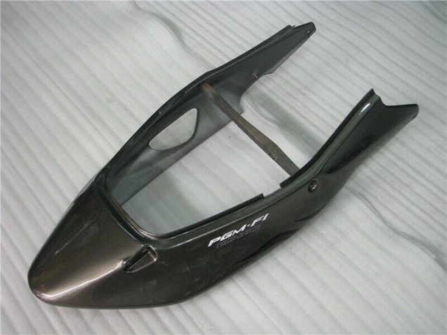 Preisgünstige Honda CBR1100XX Blackbird Motorrad Verkleidung 1996-2007 - Glanzendes Schwarz Silber Flamme