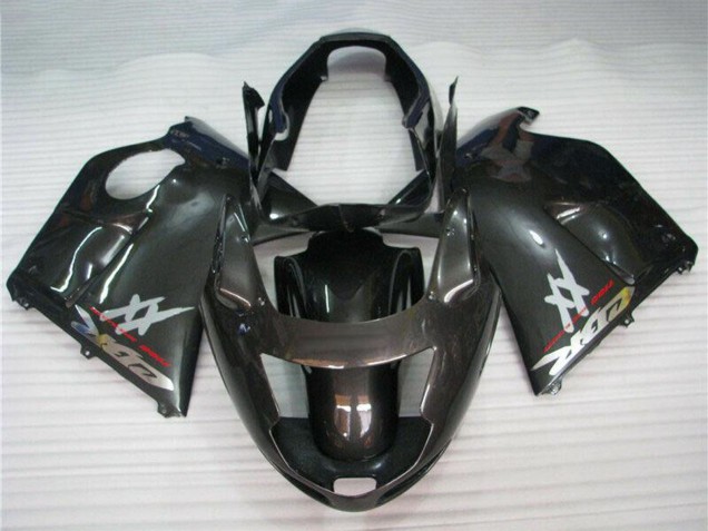 Preisgünstige Honda CBR1100XX Blackbird Motorrad Verkleidung 1996-2007 - Glanzendes Schwarz