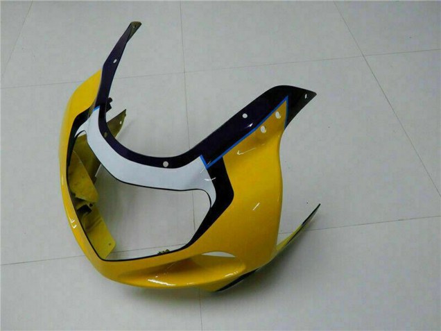 Preisgünstige Suzuki GSXR 600/750 Motorrad Verkleidung 2001-2003 - Gelb Dunkel Blau Glanzendes Schwarz