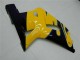 Preisgünstige Suzuki GSXR 600/750 Motorrad Verkleidung 2001-2003 - Gelb Dunkel Blau Glanzendes Schwarz
