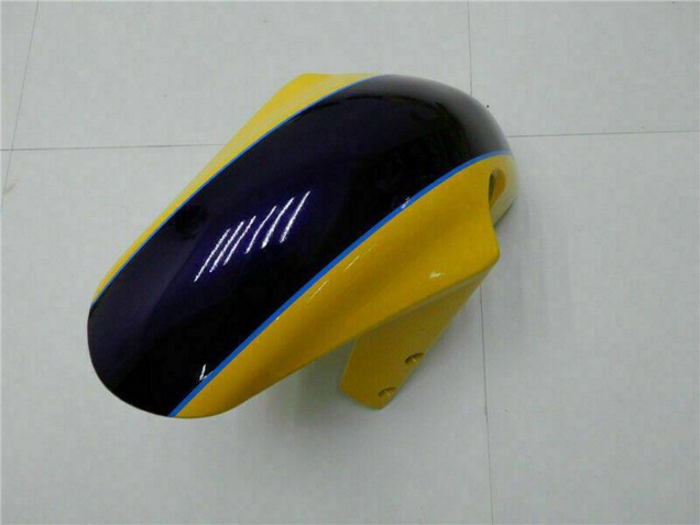 Preisgünstige Suzuki GSXR 600/750 Motorrad Verkleidung 2001-2003 - Gelb Dunkel Blau Glanzendes Schwarz
