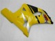 Preisgünstige Suzuki GSXR 600/750 Motorrad Verkleidung 2001-2003 - Gelb Schwarz