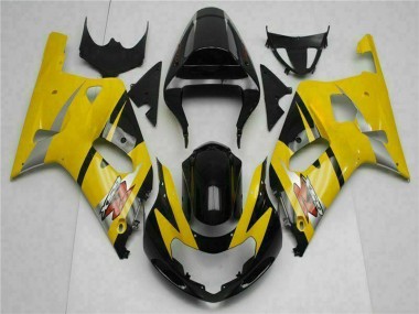 Preisgünstige Suzuki GSXR 600/750 Motorrad Verkleidung 2001-2003 - Gelb Schwarz