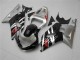 Preisgünstige Suzuki GSXR 600/750 Motorrad Verkleidung 2001-2003 - Silber Glanzendes Schwarz Rot