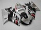 Preisgünstige Suzuki GSXR 600/750 Motorrad Verkleidung 2001-2003 - Silber Glanzendes Schwarz Rot