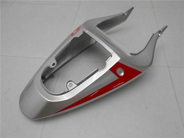 Preisgünstige Suzuki GSXR 600/750 Motorrad Verkleidung 2001-2003 - Silber Glanzendes Schwarz Rot