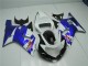 Preisgünstige Suzuki GSXR 600/750 Motorrad Verkleidung 2001-2003 - Weiss Blau Schwarz