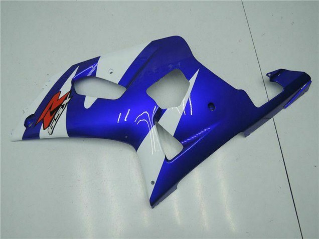 Preisgünstige Suzuki GSXR 600/750 Motorrad Verkleidung 2001-2003 - Weiss Blau Schwarz