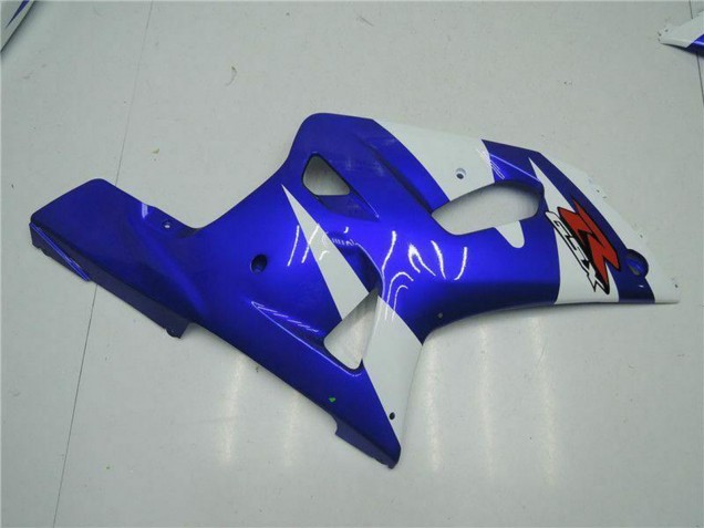 Preisgünstige Suzuki GSXR 600/750 Motorrad Verkleidung 2001-2003 - Weiss Blau Schwarz