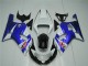 Preisgünstige Suzuki GSXR 600/750 Motorrad Verkleidung 2001-2003 - Weiss Blau Schwarz