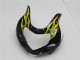 Preisgünstige Suzuki GSXR 600/750 Motorrad Verkleidung 2001-2003 - Glanzendes Schwarz Gelb Flamme