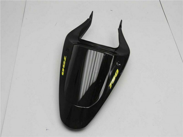 Preisgünstige Suzuki GSXR 600/750 Motorrad Verkleidung 2001-2003 - Glanzendes Schwarz Gelb Flamme