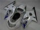 Preisgünstige Suzuki GSXR 600/750 Motorrad Verkleidung 2001-2003 - Weiss Silber Blau Schwarz