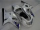 Preisgünstige Suzuki GSXR 600/750 Motorrad Verkleidung 2001-2003 - Weiss Silber Blau Schwarz