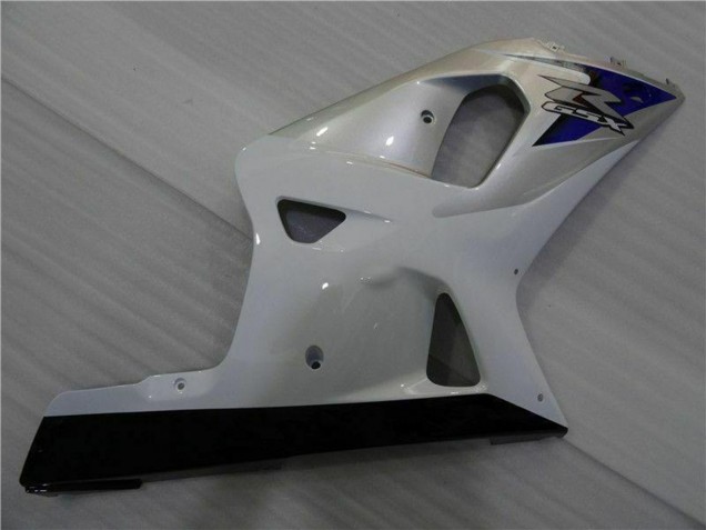 Preisgünstige Suzuki GSXR 600/750 Motorrad Verkleidung 2001-2003 - Weiss Silber Blau Schwarz