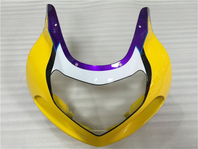 Preisgünstige Suzuki GSXR 600/750 Motorrad Verkleidung 2001-2003 - Gelb Lila
