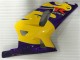 Preisgünstige Suzuki GSXR 600/750 Motorrad Verkleidung 2001-2003 - Gelb Lila