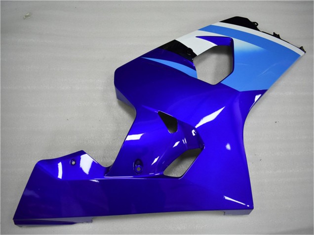 Preisgünstige Suzuki GSXR 600/750 Motorrad Verkleidung 2004-2005 - Weiss Blau Schwarz