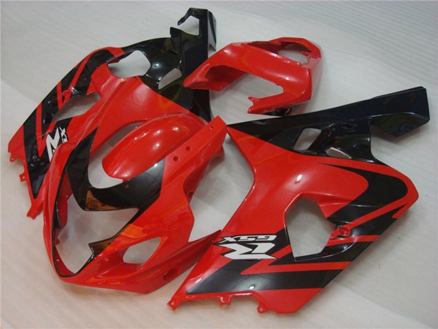 Preisgünstige Suzuki GSXR 600/750 Motorrad Verkleidung 2004-2005 - Rot Schwarz