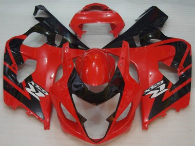 Preisgünstige Suzuki GSXR 600/750 Motorrad Verkleidung 2004-2005 - Rot Schwarz