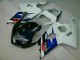 Preisgünstige Suzuki GSXR 600/750 Motorrad Verkleidung 2004-2005 - Weiss Blau Glanzendes Schwarz Rot