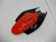 Preisgünstige Suzuki GSXR 600/750 Motorrad Verkleidung 2006-2007 - Rot Glanzendes Schwarz