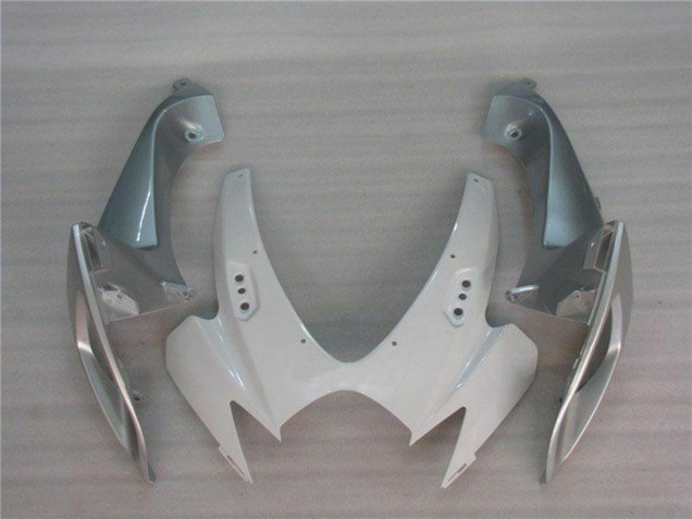 Preisgünstige Suzuki GSXR 600/750 Motorrad Verkleidung 2006-2007 - Weiss Silber