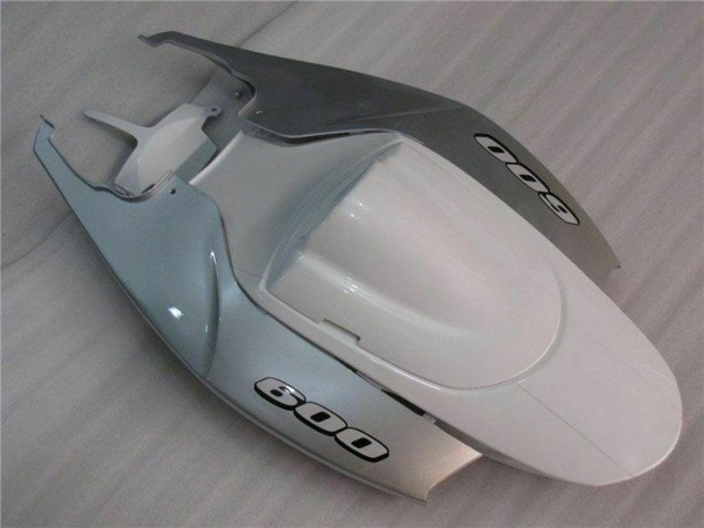 Preisgünstige Suzuki GSXR 600/750 Motorrad Verkleidung 2006-2007 - Weiss Silber