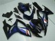 Preisgünstige Suzuki GSXR 600/750 Motorrad Verkleidung 2006-2007 - Glanzendes Schwarz Blau