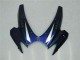 Preisgünstige Suzuki GSXR 600/750 Motorrad Verkleidung 2006-2007 - Glanzendes Schwarz Blau
