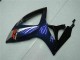 Preisgünstige Suzuki GSXR 600/750 Motorrad Verkleidung 2006-2007 - Glanzendes Schwarz Blau