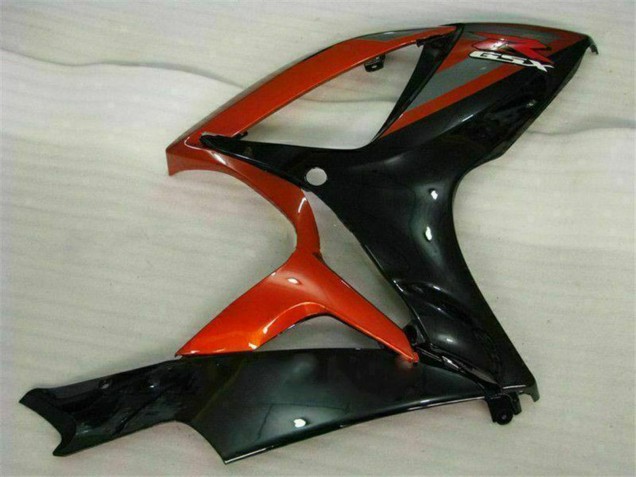 Preisgünstige Suzuki GSXR 600/750 Motorrad Verkleidung 2006-2007 - Glanzendes Schwarz Rot