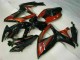 Preisgünstige Suzuki GSXR 600/750 Motorrad Verkleidung 2006-2007 - Glanzendes Schwarz Rot