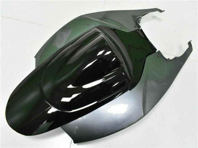 Preisgünstige Suzuki GSXR 600/750 Motorrad Verkleidung 2006-2007 - Silber Glanzendes Schwarz