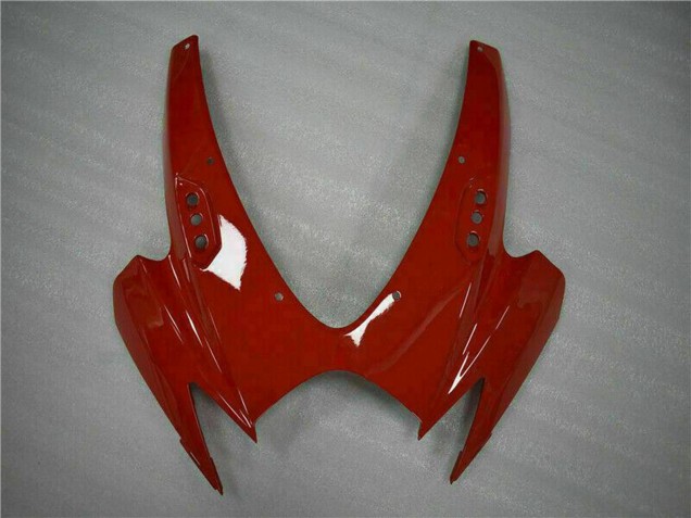 Preisgünstige Suzuki GSXR 600/750 Motorrad Verkleidung 2006-2007 - Weiss Rot Glanzendes Schwarz Streifen