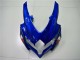 Preisgünstige Suzuki GSXR 600/750 Motorrad Verkleidung 2008-2010 - Blau Gelb Hai