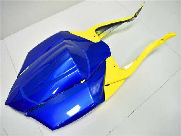 Preisgünstige Suzuki GSXR 600/750 Motorrad Verkleidung 2008-2010 - Blau Gelb Hai