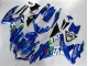 Preisgünstige Suzuki GSXR 600/750 Motorrad Verkleidung 2008-2010 - Blau Weiss Grun Schwarz