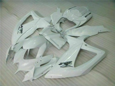 Preisgünstige Suzuki GSXR 600/750 Motorrad Verkleidung 2008-2010 - Weiss